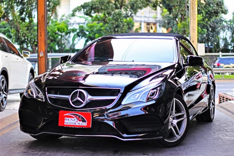 2013 BENZ E-CLASS E200 CABRIOLET