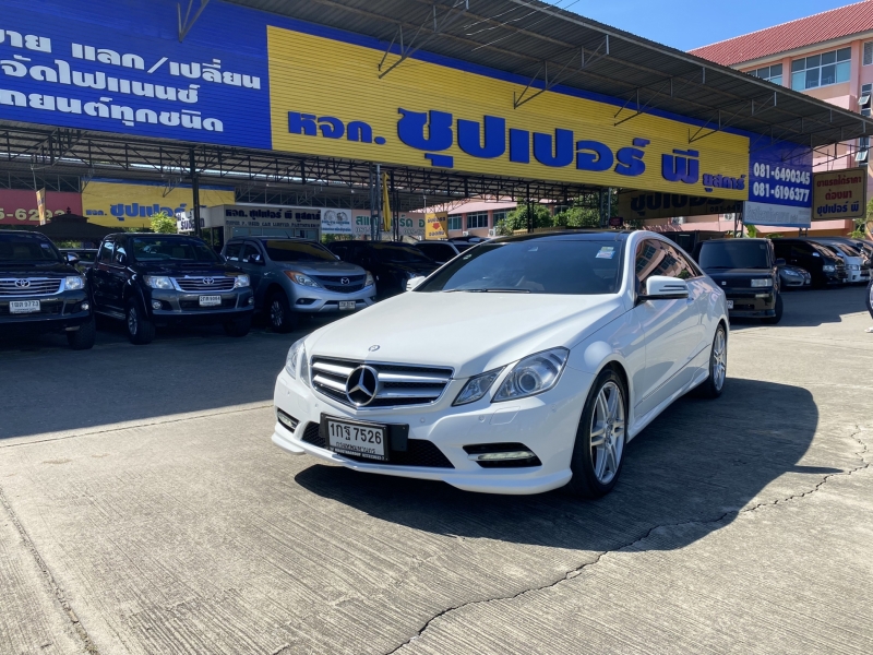 2012 BENZ E-CLASS E200 COUPE CGI