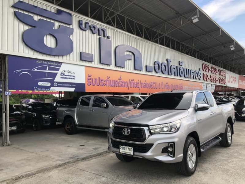 2018 TOYOTA HILUX REVO 2.4 G Smartcab Prerunner NAVI
